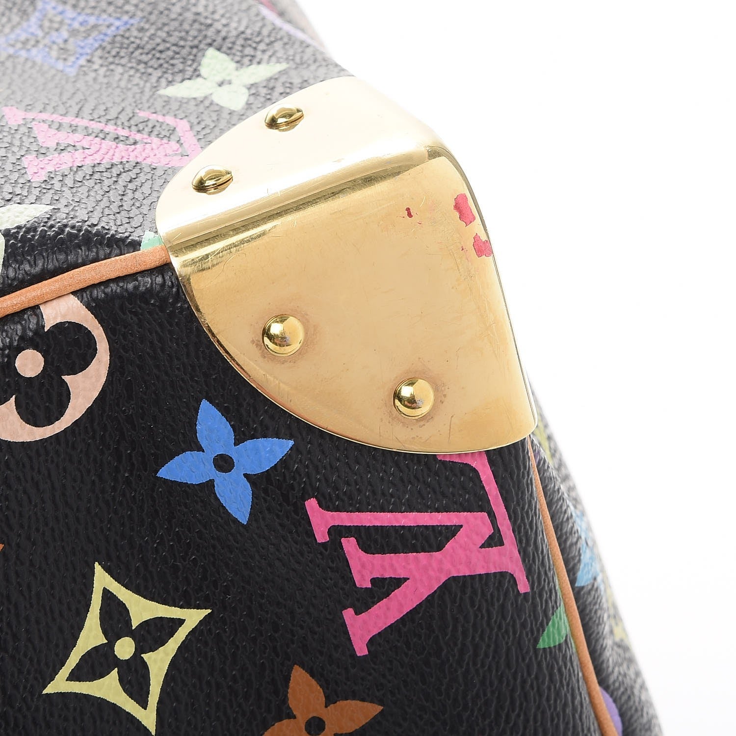 Louis Vuitton Monogram Multicolor Speedy 30 Black 13 of 14