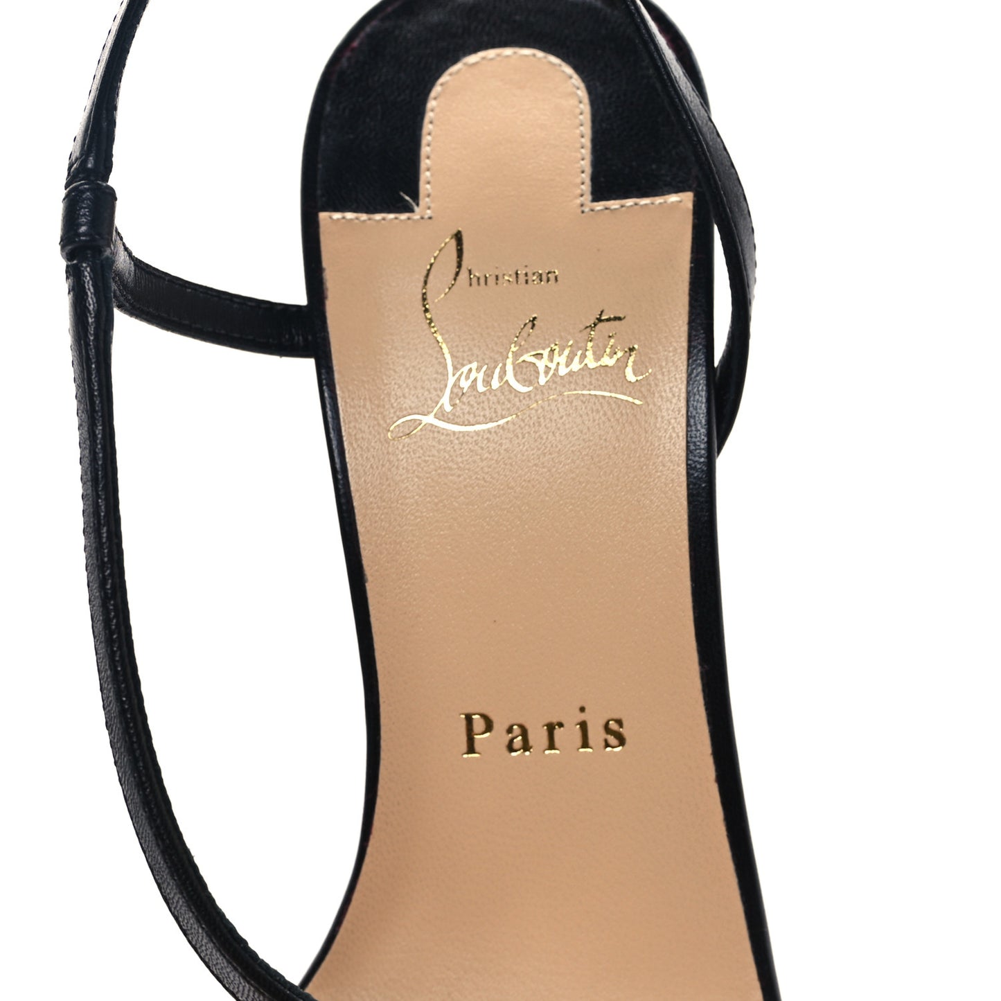 Nappa Rosalie 100 Sandals 38.5 Black