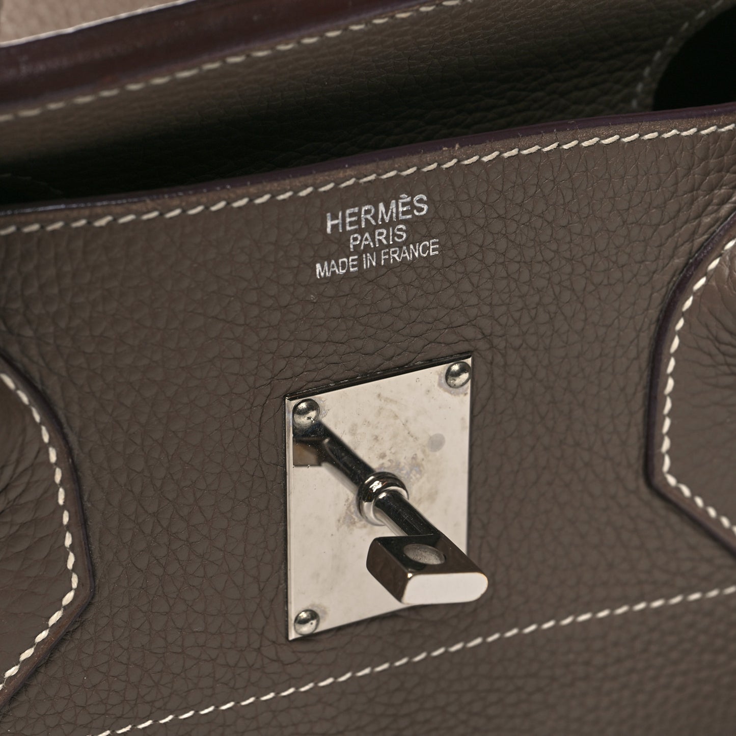 Taurillon Clemence JPG Birkin 42 Etoupe