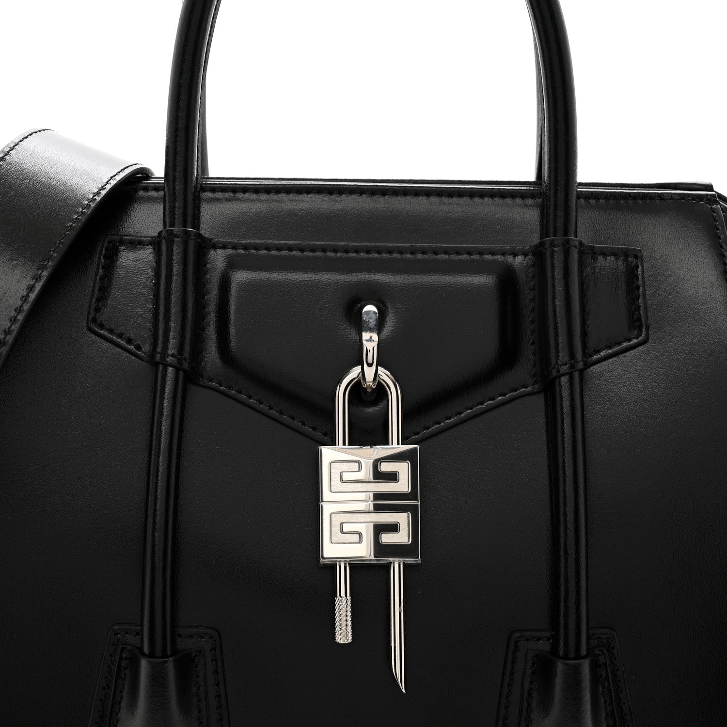 Givenchy Box Calfskin Small Lock Antigona Shoulder Bag 5 of 10