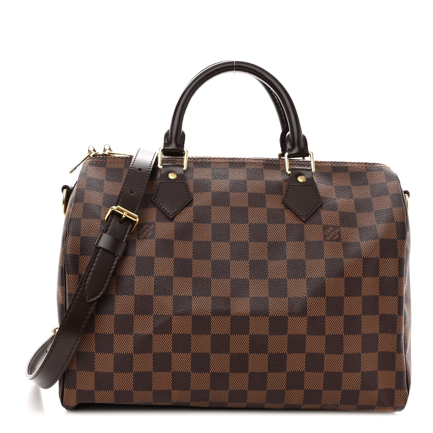 Louis Vuitton LOUIS VUITTON Damier Ebene Speedy Bandouliere 30 1 of 9