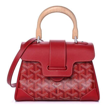 Goyard Goyardine Saigon Mini Red 1 of 9