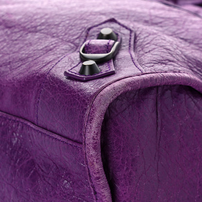 Balenciaga Agneau Classic Hardware City Dark Violet 6 of 14