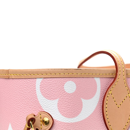 Louis Vuitton Monogram Giant By The Pool Neverfull MM Light Pink 11 of 12