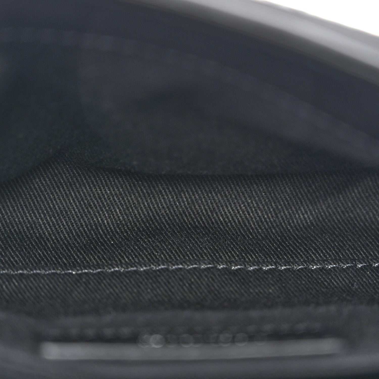 Chanel Calfskin Quilted CC Uniform Flap Belt Bag Black 5 of 16