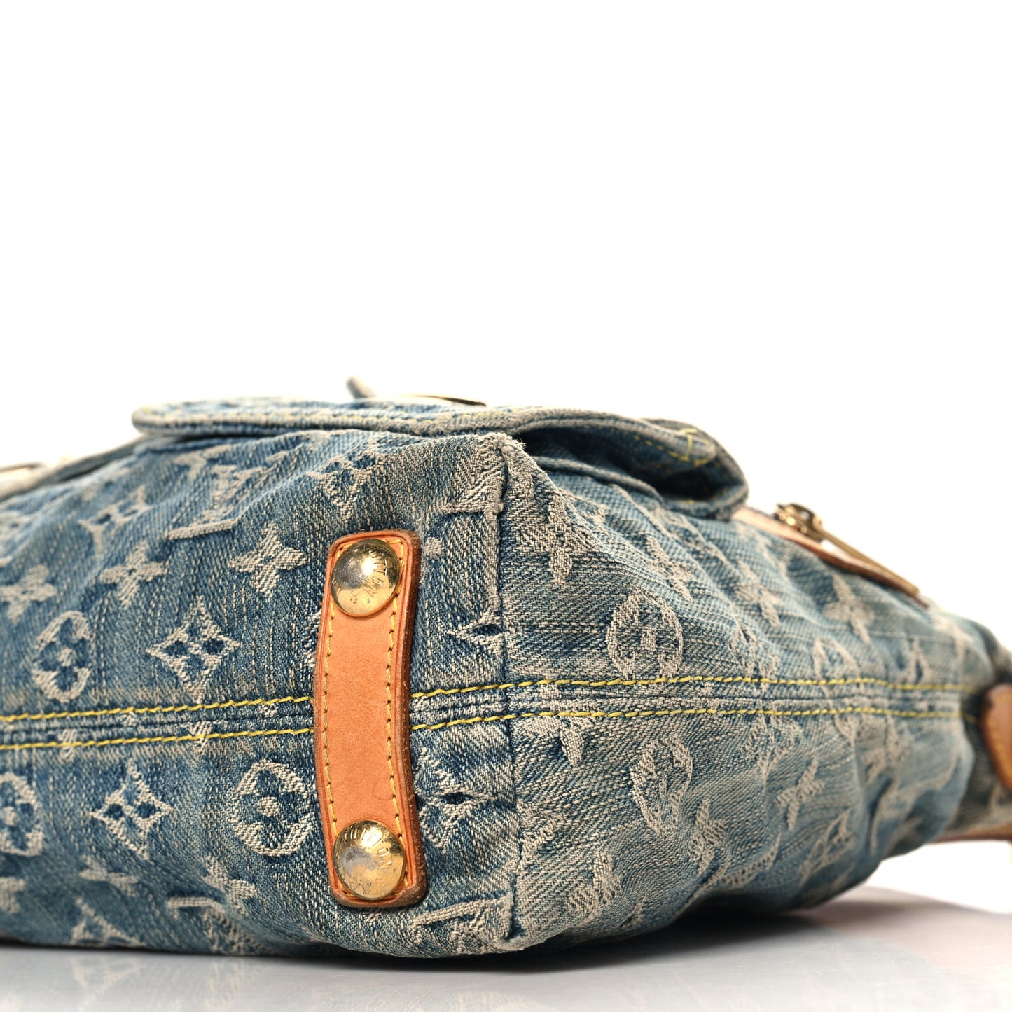 Monogram Denim Baggy PM Blue