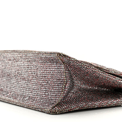 Chanel Crystal Quilted Mademoiselle Reissue 2.55 Flap Silver 10 of 14