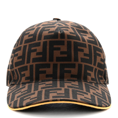 Fendi Canvas FF Reloaded Baseball Hat Tobacco Yellow 7 of 16
