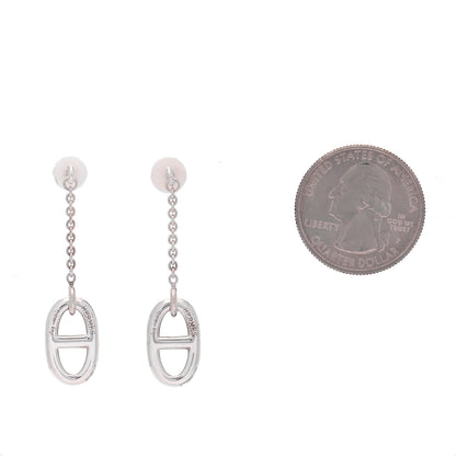 Hermes Sterling Silver Farandole Drop Earrings 2 of 5