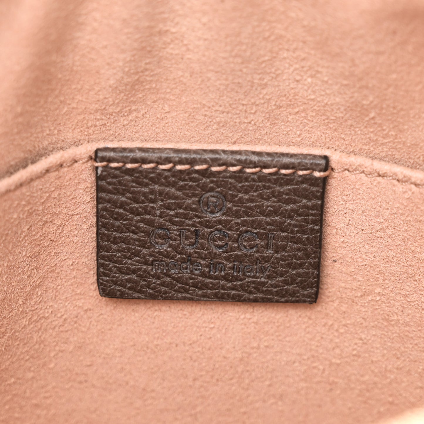 GG Supreme Monogram Web Small Ophidia Belt Bag 95 38 Dark Brown