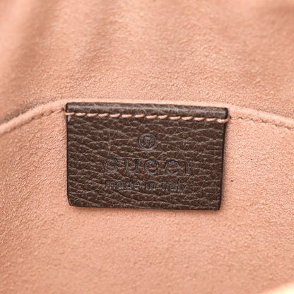 Gucci GG Supreme Monogram Web Small Ophidia Belt Bag 95 38 Dark Brown 6 of 10