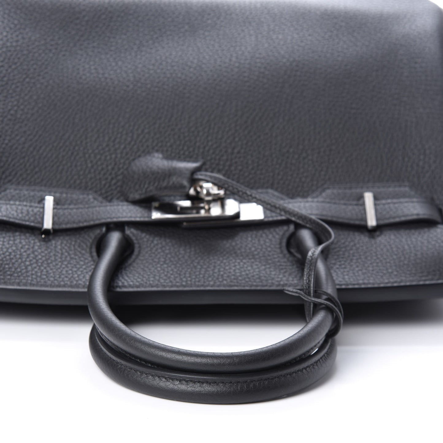 Togo Horseshoe Birkin 30 Black Etoupe
