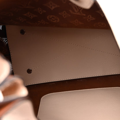 Louis Vuitton Mahina Carmel Hobo Creme 5 of 11