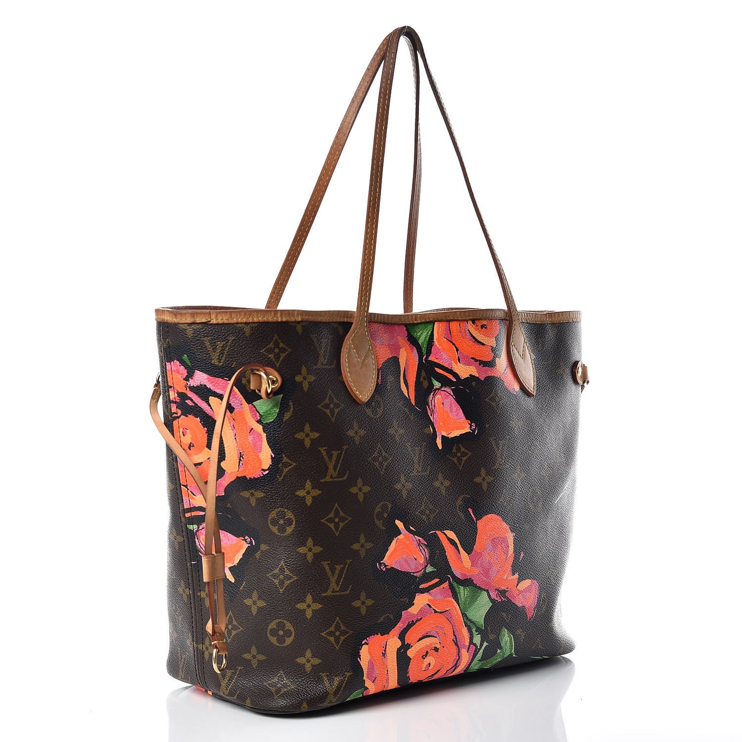 Monogram Roses Neverfull MM