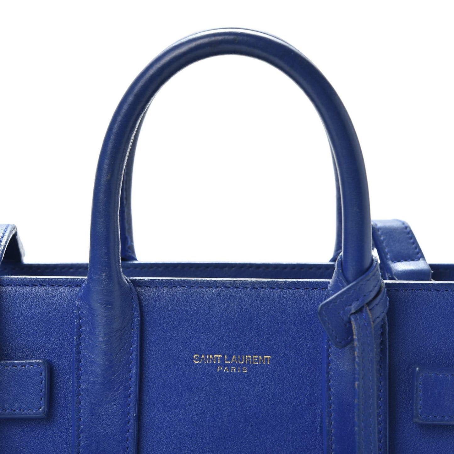 Calfskin Nano Sac De Jour Royal Blue
