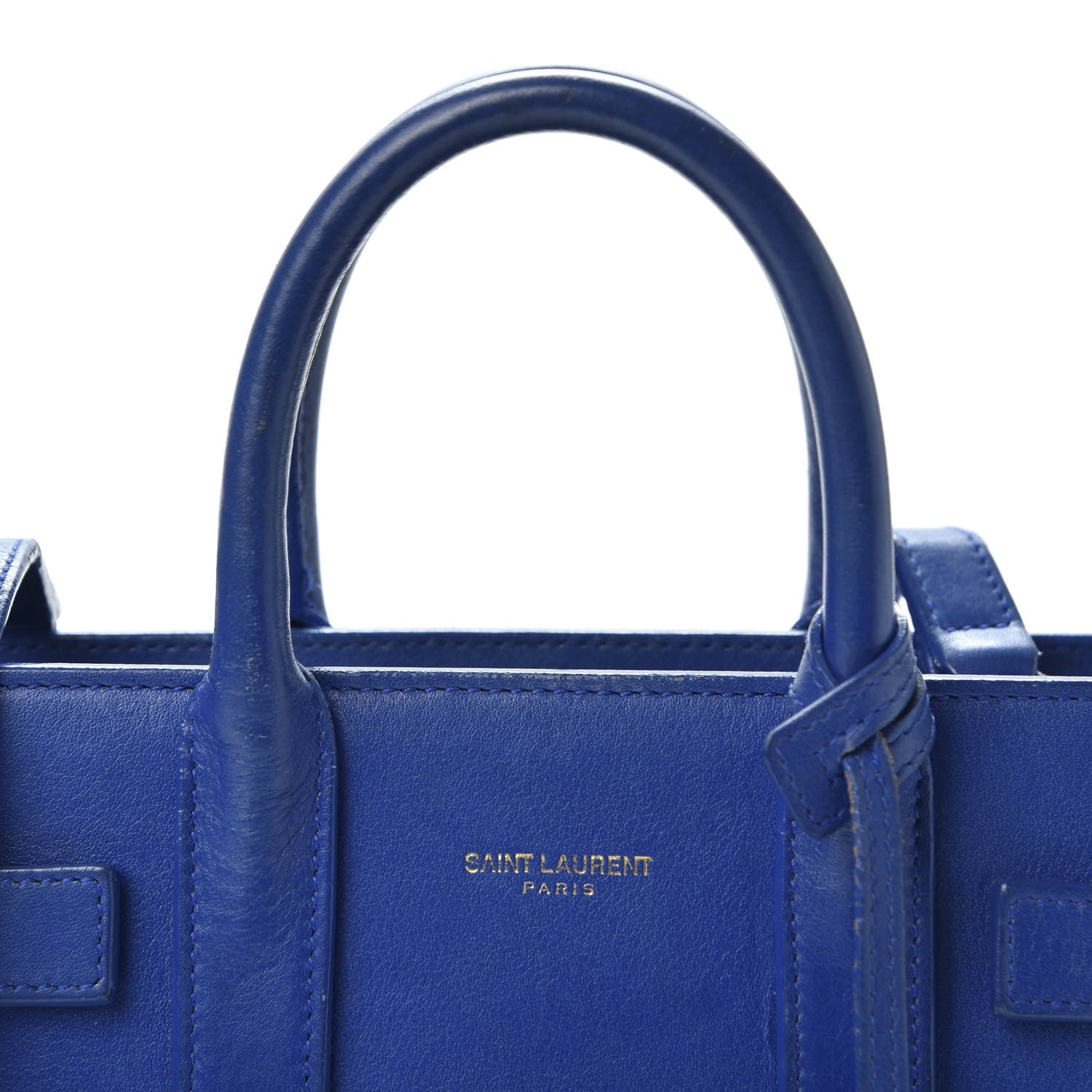 Saint Laurent Calfskin Nano Sac De Jour Royal Blue 16 of 16