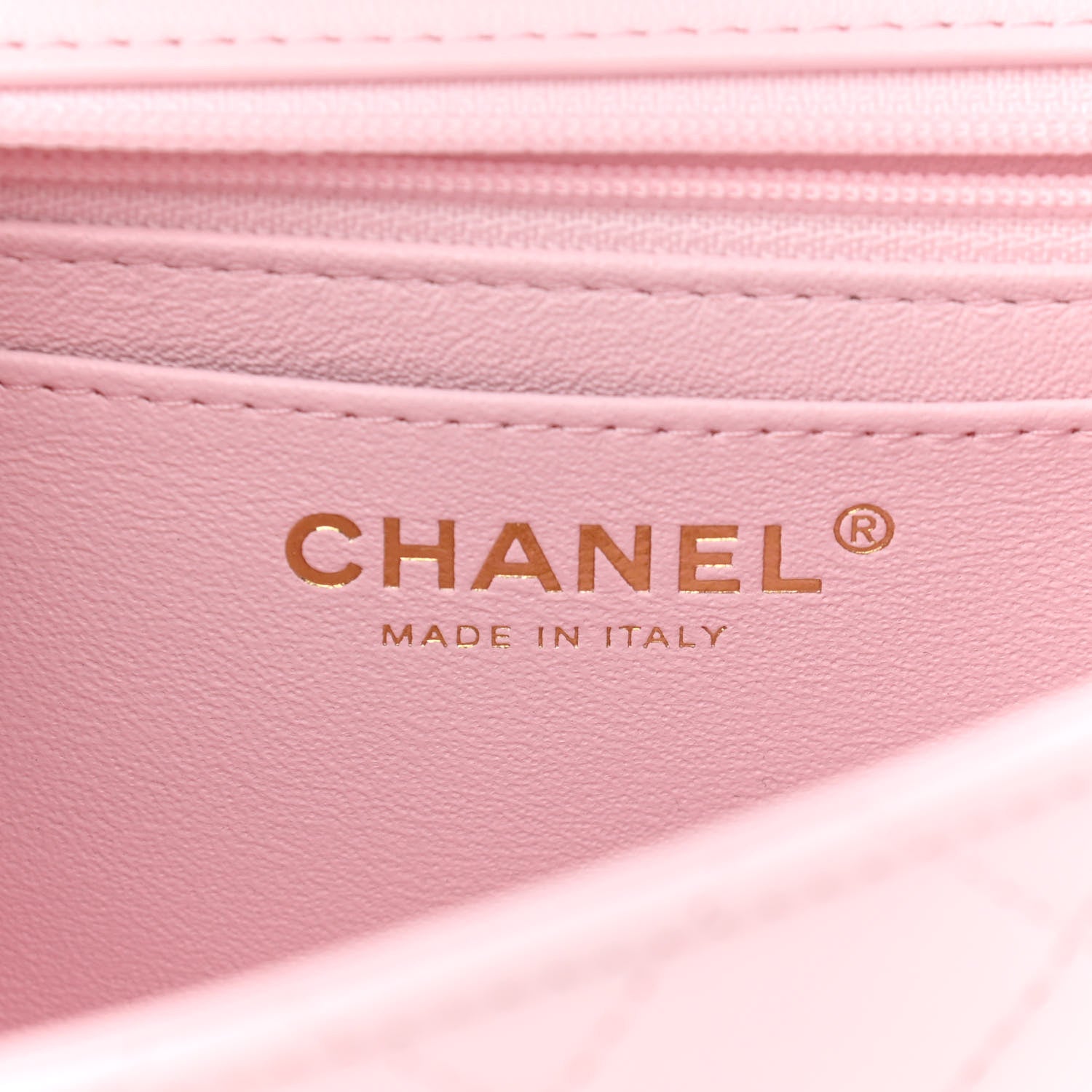 Chanel Lambskin Quilted Mini Top Handle Rectangular Flap Light Pink 6 of 10