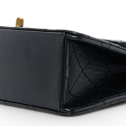 Chanel Calfskin Stitched Medium Single Flap Black 10 of 10