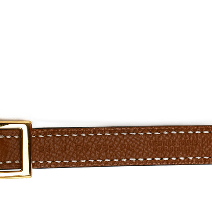 Hermes Swift Epsom 13mm Lucky 15 Belt 85 34 Black Gold 4 of 4