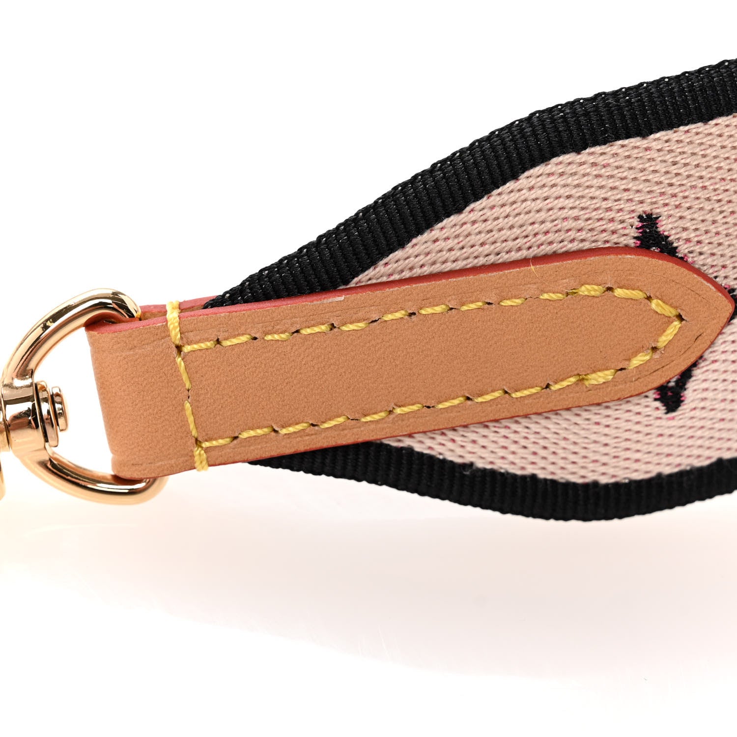 Louis Vuitton Jacquard Diane Shoulder Strap Black 5 of 6