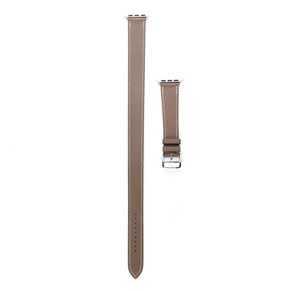 Hermes Swift 38mm Apple Watch Double Tour Band Etoupe 1 of 7