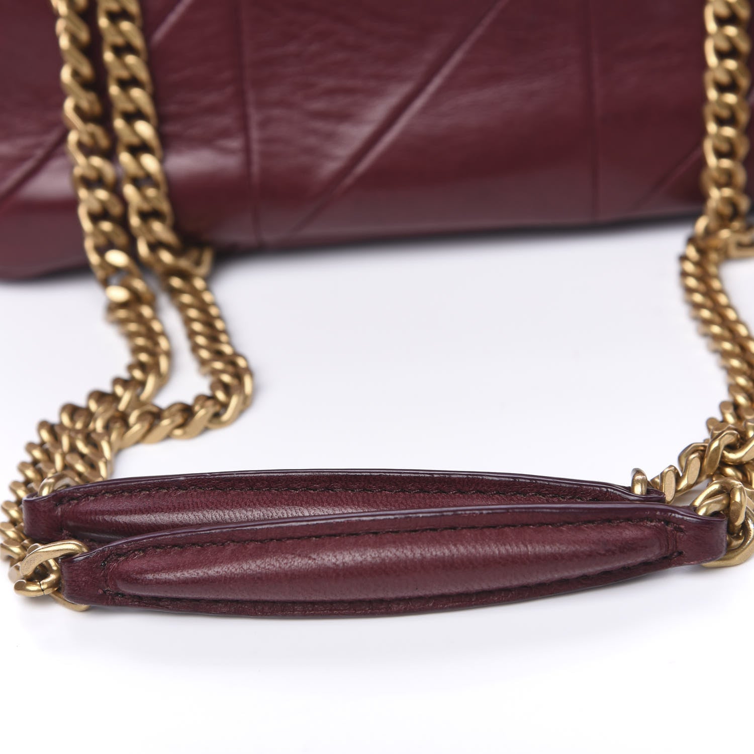 Saint Laurent Lambskin Patchwork Monogram Small Jamie Rouge Legion 11 of 12