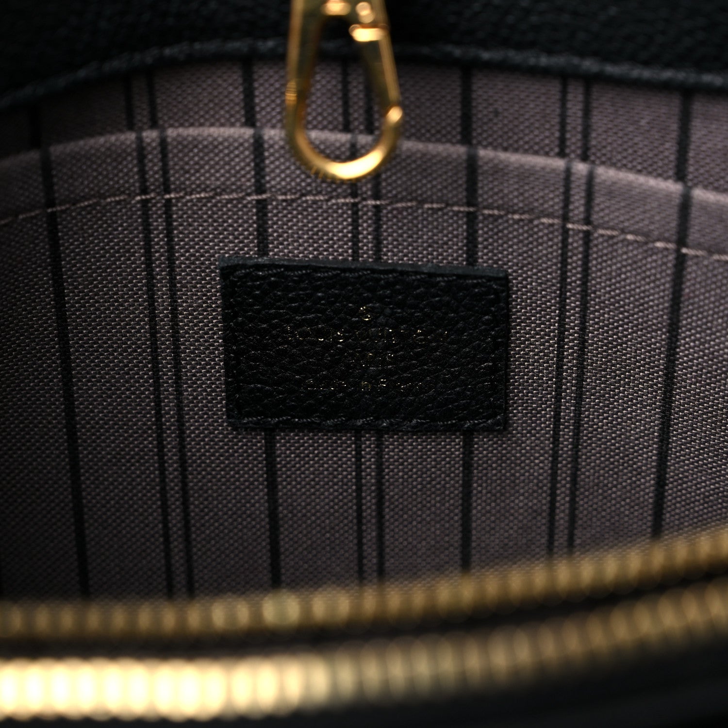 Louis Vuitton Empreinte Montaigne BB Black 6 of 10