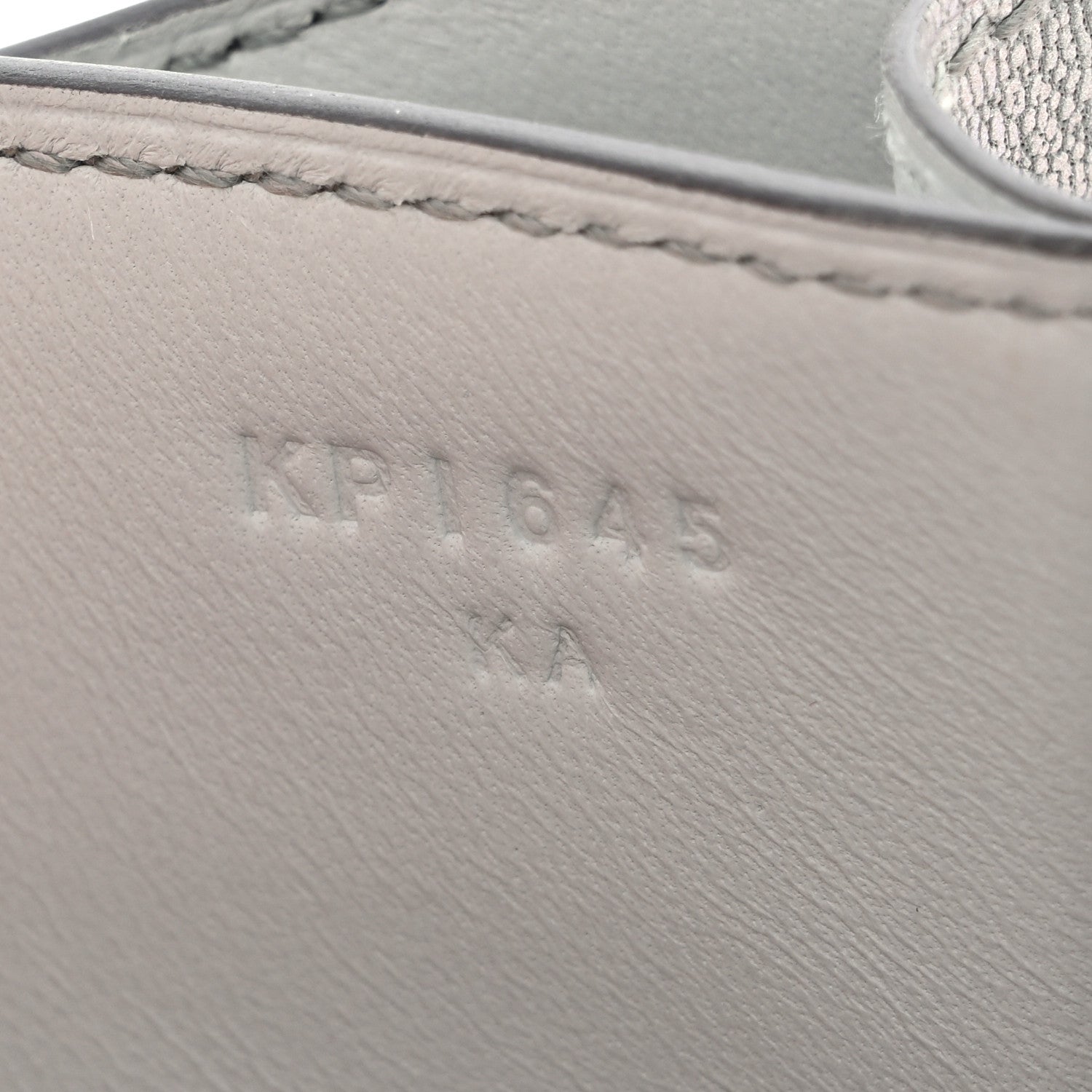 Hermes Metallic Chevre Chamkilight Constance 18 Argent 8 of 14