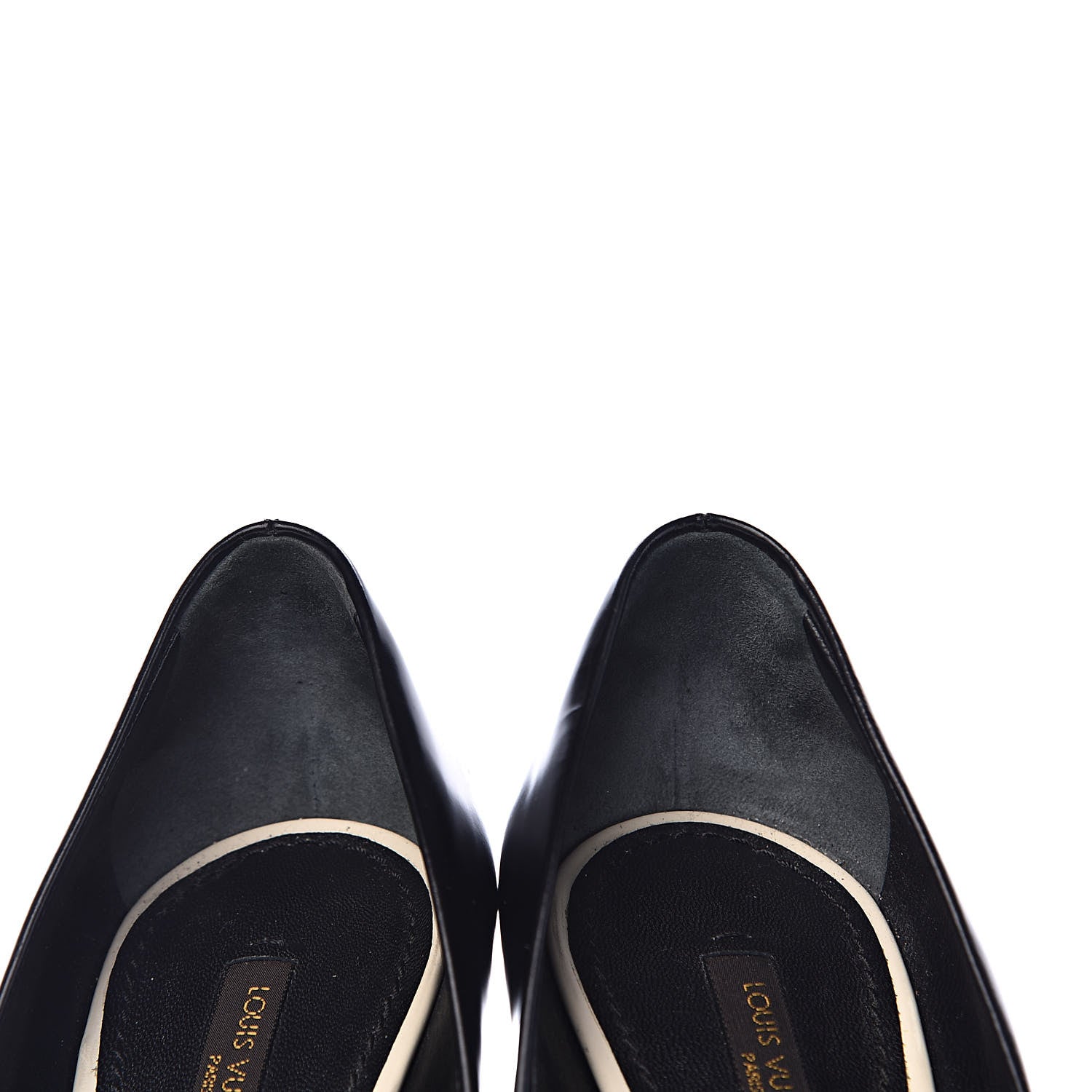 Louis Vuitton Calfskin Eyeline Pumps 37.5 Black 8 of 11