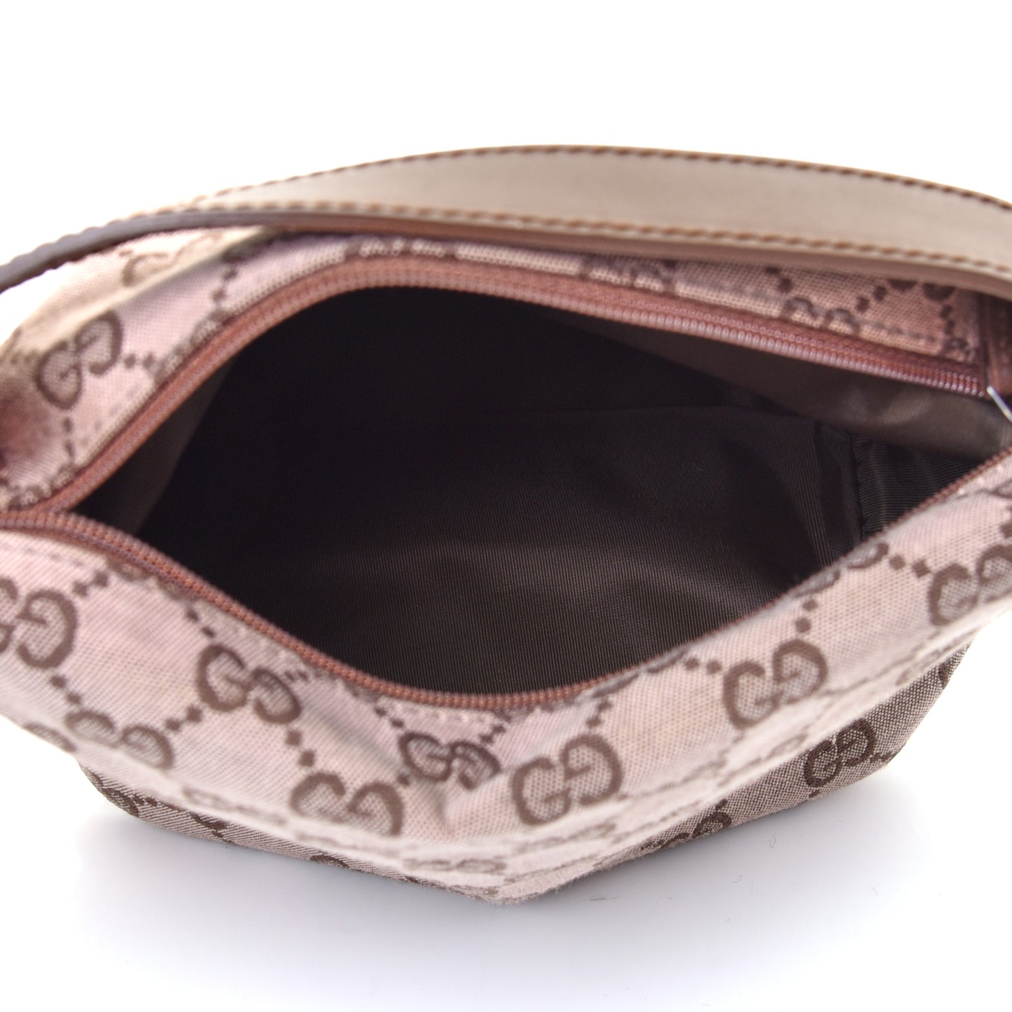 Monogram GG Pochette Shoulder Bag Brown