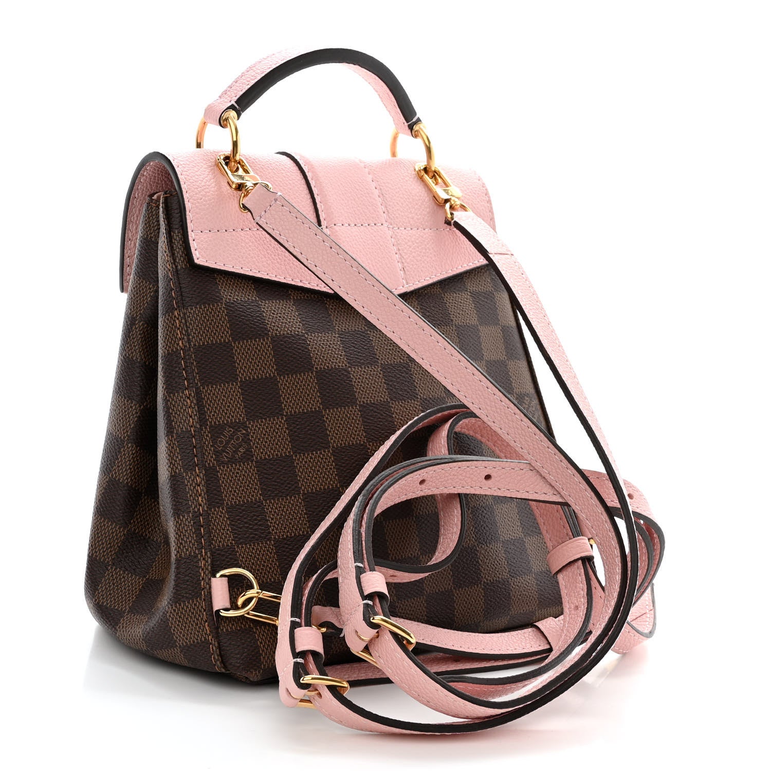 Louis Vuitton Damier Ebene Clapton Backpack Magnolia 3 of 10