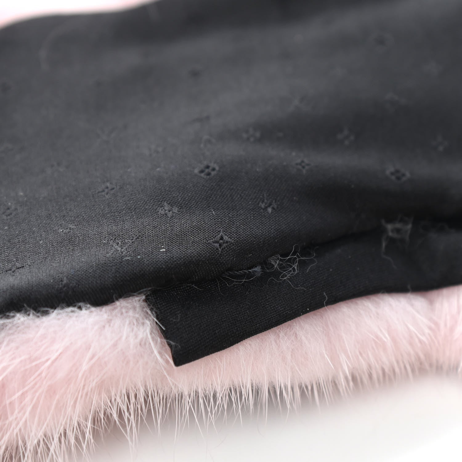 Louis Vuitton Monogram Mink Fur Sleep Mask Light Pink 11 of 11