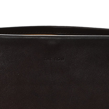 The Row Polished Saddle Calfskin Medium N/S Park Tote Acajou 7 of 9