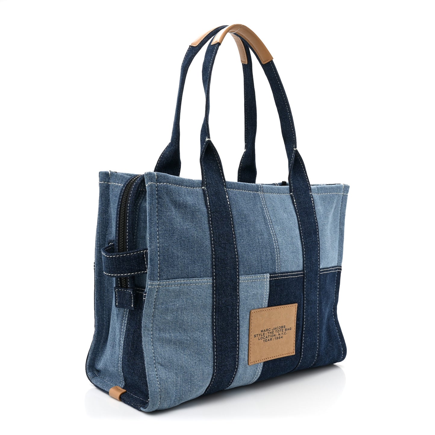 Denim Canvas Large The Tote Bag Blue