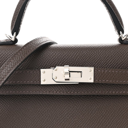Hermes Epsom Mini Kelly Sellier 20 Ecorce 8 of 11