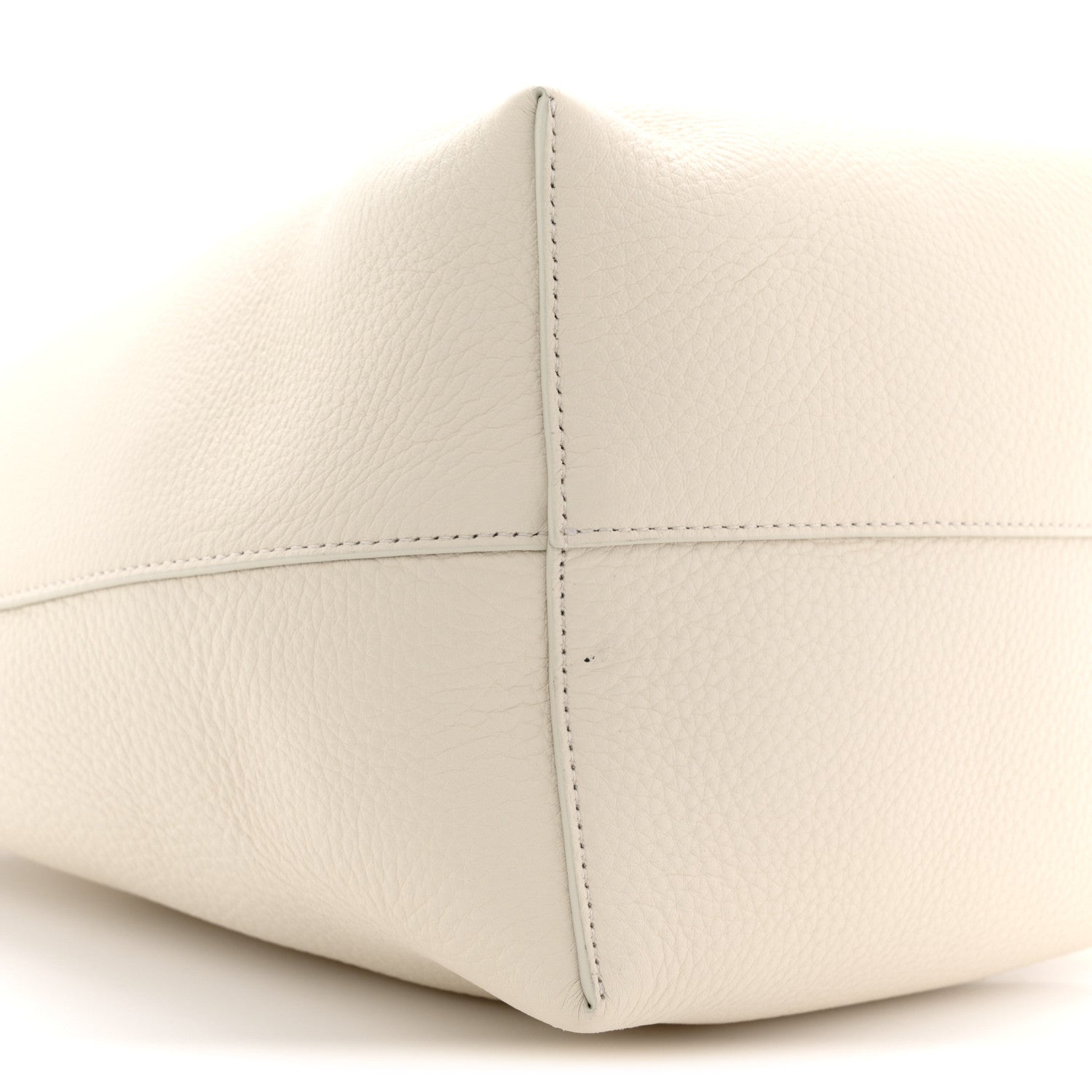 The Row Grained Calfskin Medium N/S Park Tote Ivory 9 of 13