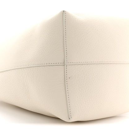 The Row Grained Calfskin Medium N/S Park Tote Ivory 9 of 13