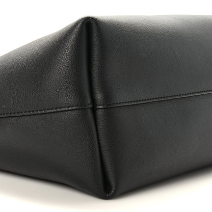 Saint Laurent Calfskin Large Shopping Tote Black 10 of 11