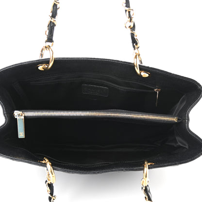 Chanel Caviar Quilted Grand Shopping Tote GST Black 5 of 10