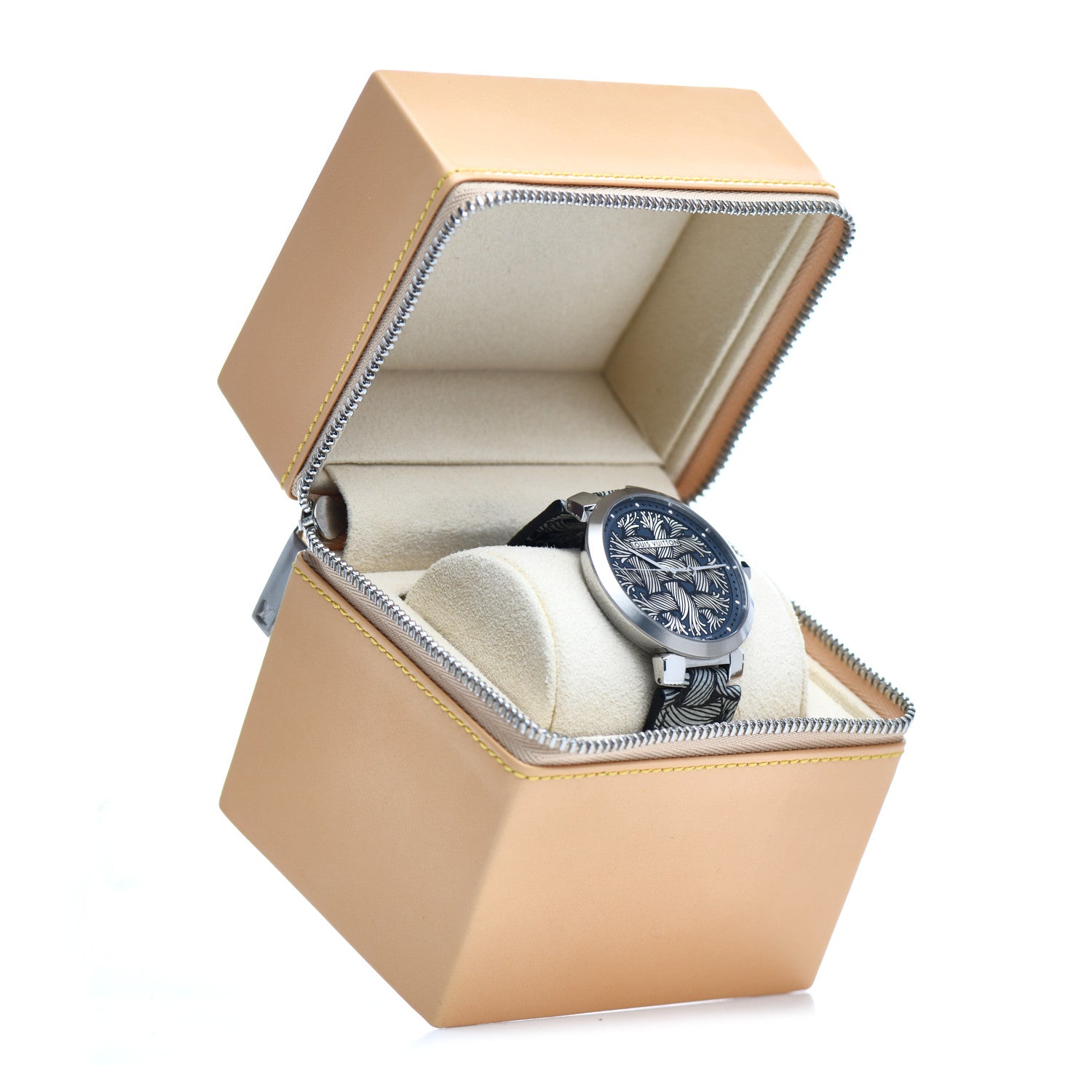 Louis Vuitton Stainless Steel Damier Graphite 39mm Rope Quartz Watch 5 of 5