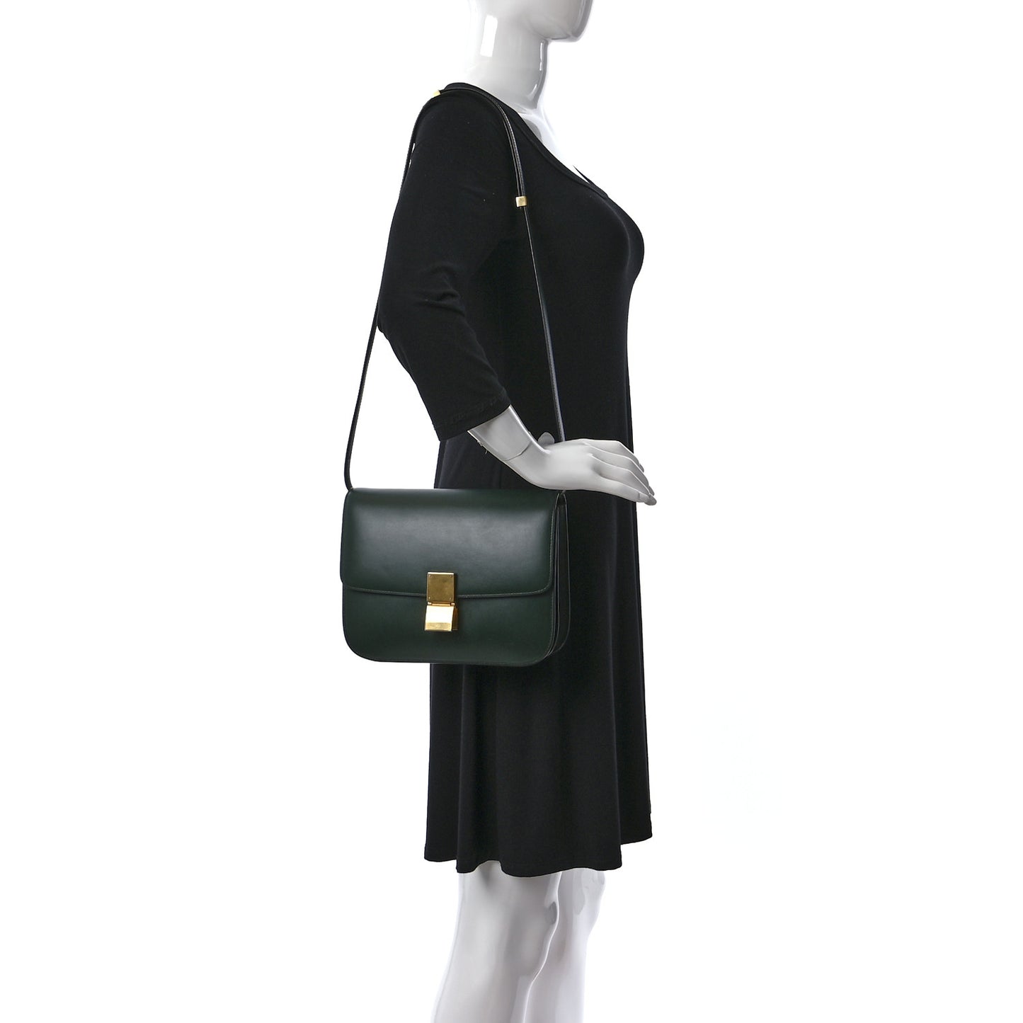 Box Calfskin Medium Classic Box Flap Bag