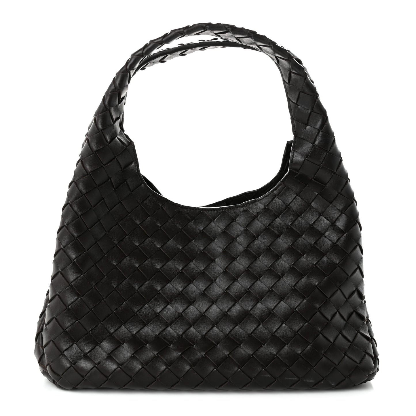 Nappa Intrecciato Medium Campana Shoulder Bag Fondant