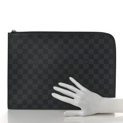 Louis Vuitton Damier Graphite Pochette Jour GM 2 of 8
