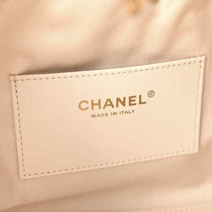Chanel Caviar Quilted Small Chanel 25 Handbag White 5 of 10