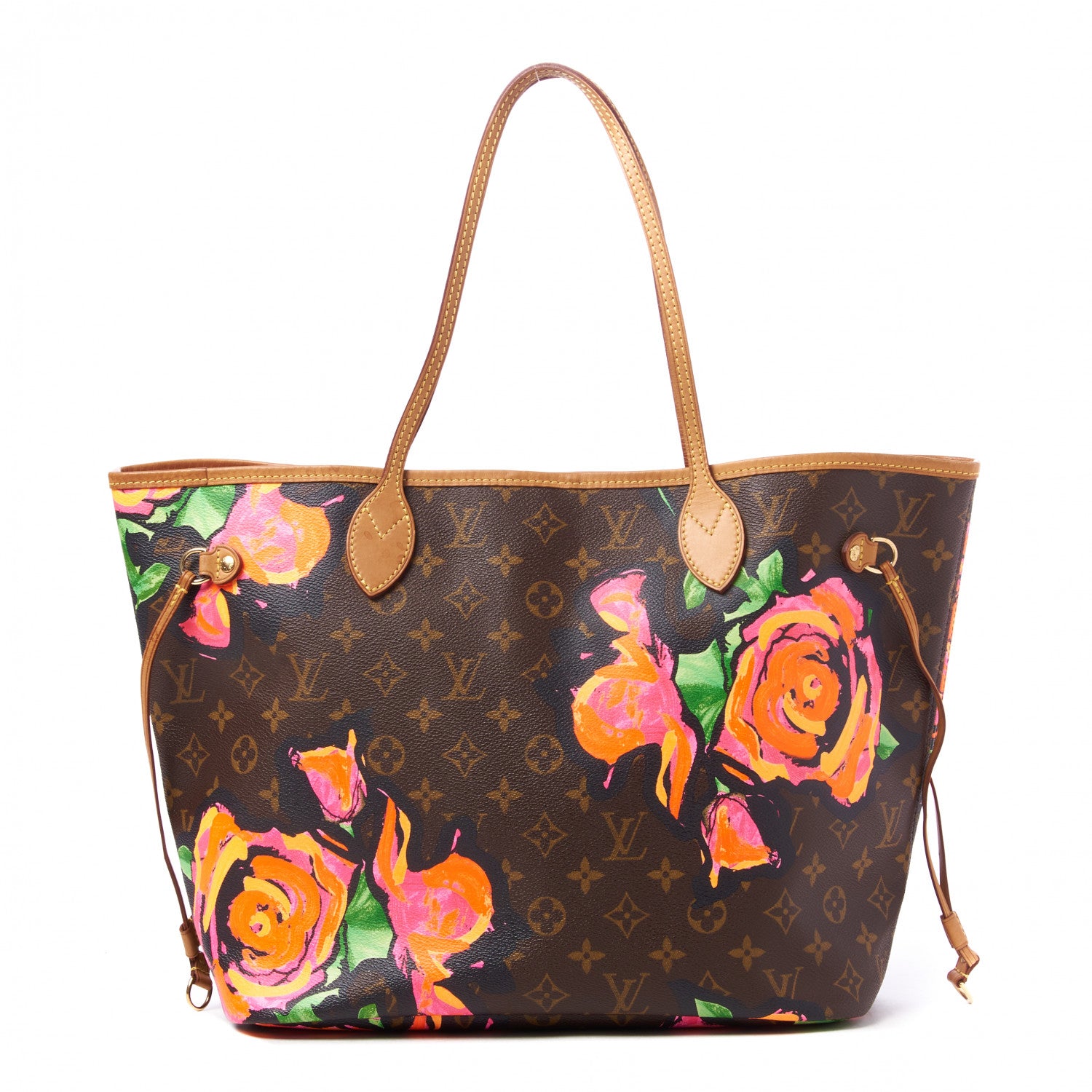 Louis Vuitton Monogram Roses Neverfull MM 1 of 10