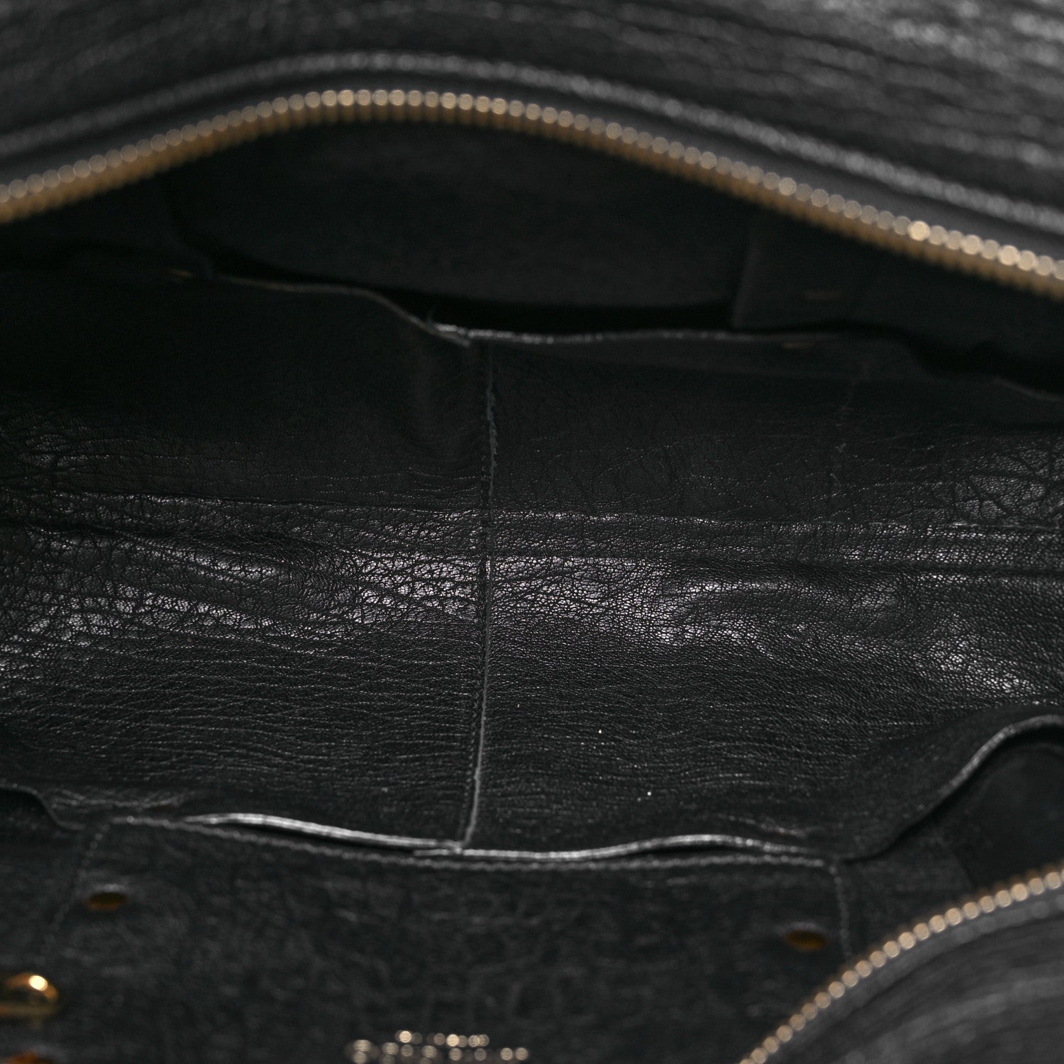 Jimmy Choo Grained Calfskin Studded Lockett Shopper Tote Black 5 of 9