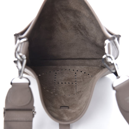 Hermes Taurillon Clemence Evelyne III GM Gris Asphalte 5 of 11