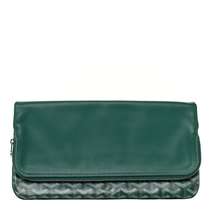 Goyard Goyardine Sainte Marie Soft Clutch Green 1 of 11