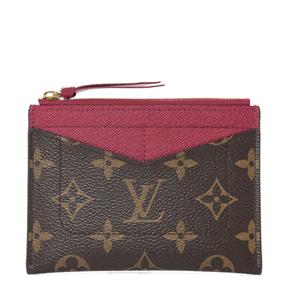 Louis Vuitton Monogram Zipped Card Holder Fuchsia 1 of 5