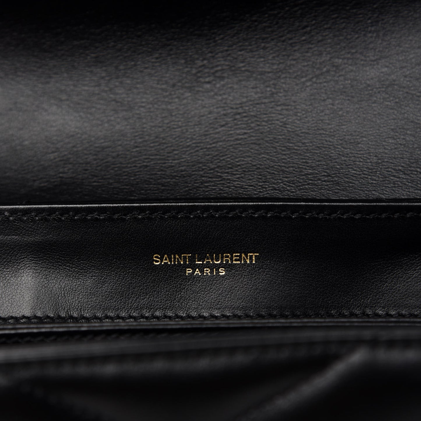 Calfskin Y Quilted Monogram Toy Loulou Crossbody Bag Black